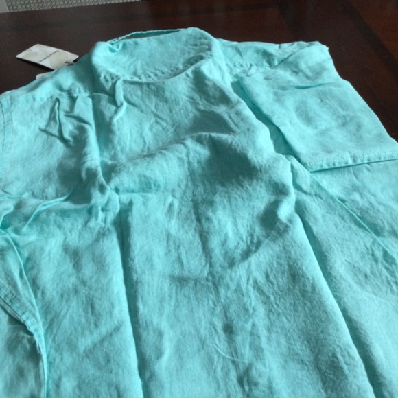 Tommy Bahama Sea Glass Breeze Lone Sleeve Linen Shirt New - Picture 13 of 14